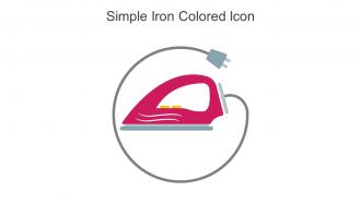 Simple Iron Colored Icon In Powerpoint Pptx Png And Editable Eps Format