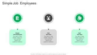 Simple Job Employees In Powerpoint And Google Slides Cpb