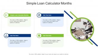 Simple Loan Calculator Months In Powerpoint And Google Slides Cpb