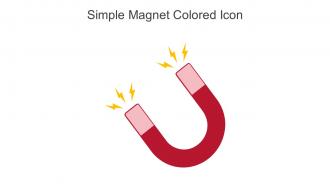 Simple Magnet Colored Icon In Powerpoint Pptx Png And Editable Eps Format
