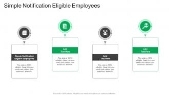 Simple Notification Eligible Employees In Powerpoint And Google Slides Cpb