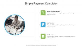 Simple Payment Calculator In Powerpoint And Google Slides Cpb