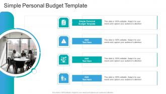 Simple Personal Budget Template In Powerpoint And Google Slides Cpb