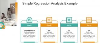 Simple Regression Analysis Example In Powerpoint And Google Slides Cpb