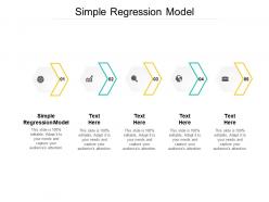 Simple regression model ppt powerpoint presentation gallery sample cpb