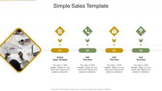 Simple Sales Template In Powerpoint And Google Slides Cpb