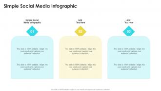 Simple Social Media Infographic In Powerpoint And Google Slides Cpb