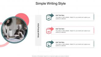 Simple Writing Style In Powerpoint And Google Slides Cpb