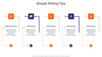 Simple Writing Tips In Powerpoint And Google Slides Cpb