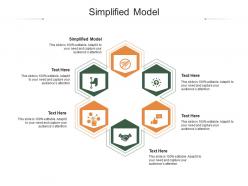 Simplified model ppt powerpoint presentation infographics show cpb