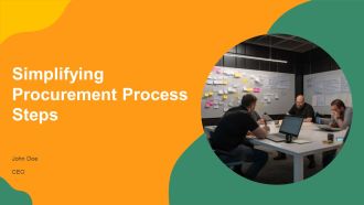 Simplifying Procurement Process Steps PPT Mockup AT