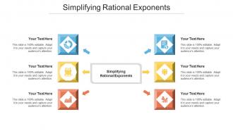 Simplifying Rational Exponents Ppt Powerpoint Presentation Diagram Ppt Cpb