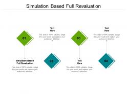 Simulation based full revaluation ppt powerpoint presentation layouts cpb