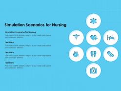 Simulation scenarios for nursing ppt powerpoint presentation model information