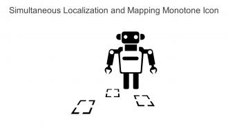 Simultaneous Localization And Mapping Monotone Icon In Powerpoint Pptx Png And Editable Eps Format