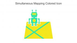 Simultaneous Mapping Colored Icon In Powerpoint Pptx Png And Editable Eps Format