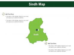 Sindh map powerpoint presentation ppt template
