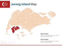 Singapore states jurong island map powerpoint presentation ppt template