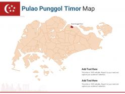 Singapore states pulao punggol timor map powerpoint presentation ppt template