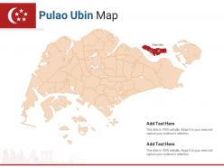 Singapore states pulao ubin map powerpoint presentation ppt template