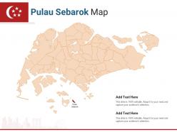 Singapore states pulau sebarok map powerpoint presentation ppt template
