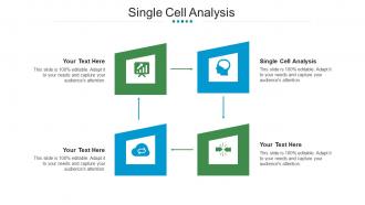 Single cell analysis ppt powerpoint presentation inspiration structure cpb