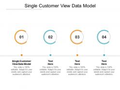 Single customer view data model ppt powerpoint presentation slides structure cpb