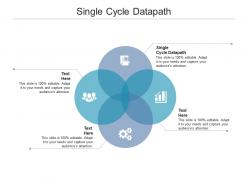 Single cycle datapath ppt powerpoint presentation pictures tips cpb