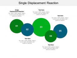 Single displacement reaction ppt powerpoint presentation ideas model cpb