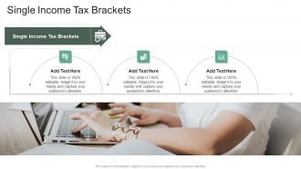 Single Income Tax Brackets In Powerpoint And Google Slides Cpb