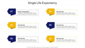 Single Life Expectancy In Powerpoint And Google Slides Cpb