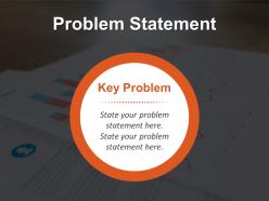 Single Line Problem Statement Template For Businesses