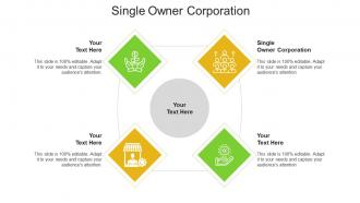 Single owner corporation ppt powerpoint presentation slides inspiration cpb