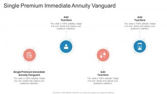 Single Premium Immediate Annuity Vanguard In Powerpoint And Google Slides Cpb