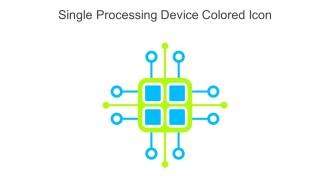 Single Processing Device Colored Icon In Powerpoint Pptx Png And Editable Eps Format