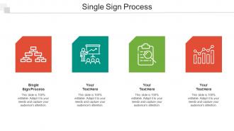 Single Sign Process Ppt Powerpoint Presentation Inspiration Slideshow Cpb