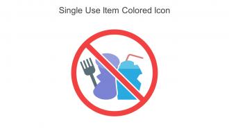 Single Use Item Colored Icon In Powerpoint Pptx Png And Editable Eps Format