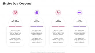 Singles Day Coupons In Powerpoint And Google Slides Cpb