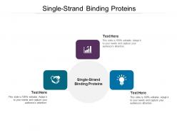 Singlestrand binding proteins ppt powerpoint presentation professional file formats cpb