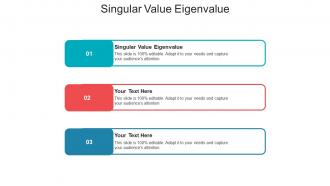 Singular value eigenvalue ppt powerpoint presentation icon cpb