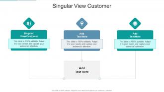 Singular View Customer In Powerpoint And Google Slides Cpb