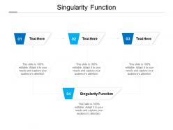 Singularity function ppt powerpoint presentation summary inspiration cpb
