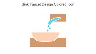 Sink Faucet Design Colored Icon In Powerpoint Pptx Png And Editable Eps Format