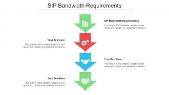 SIP Bandwidth Requirements Ppt Powerpoint Presentation Layouts Styles Cpb