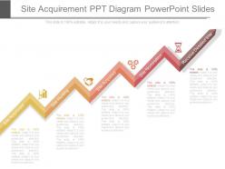 Site acquirement ppt diagram powerpoint slides