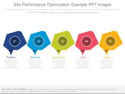 Site performance optimization example ppt images