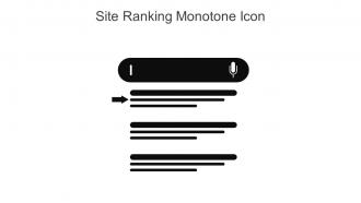 Site Ranking Monotone Icon In Powerpoint Pptx Png And Editable Eps Format