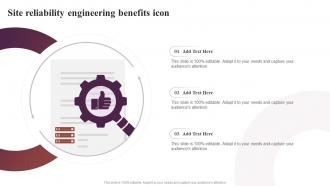 Site Reliability Engineering Benefits Icon