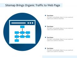 Sitemap Brings Organic Traffic To Web Page