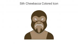 Sith Chewbacca Colored Icon In Powerpoint Pptx Png And Editable Eps Format